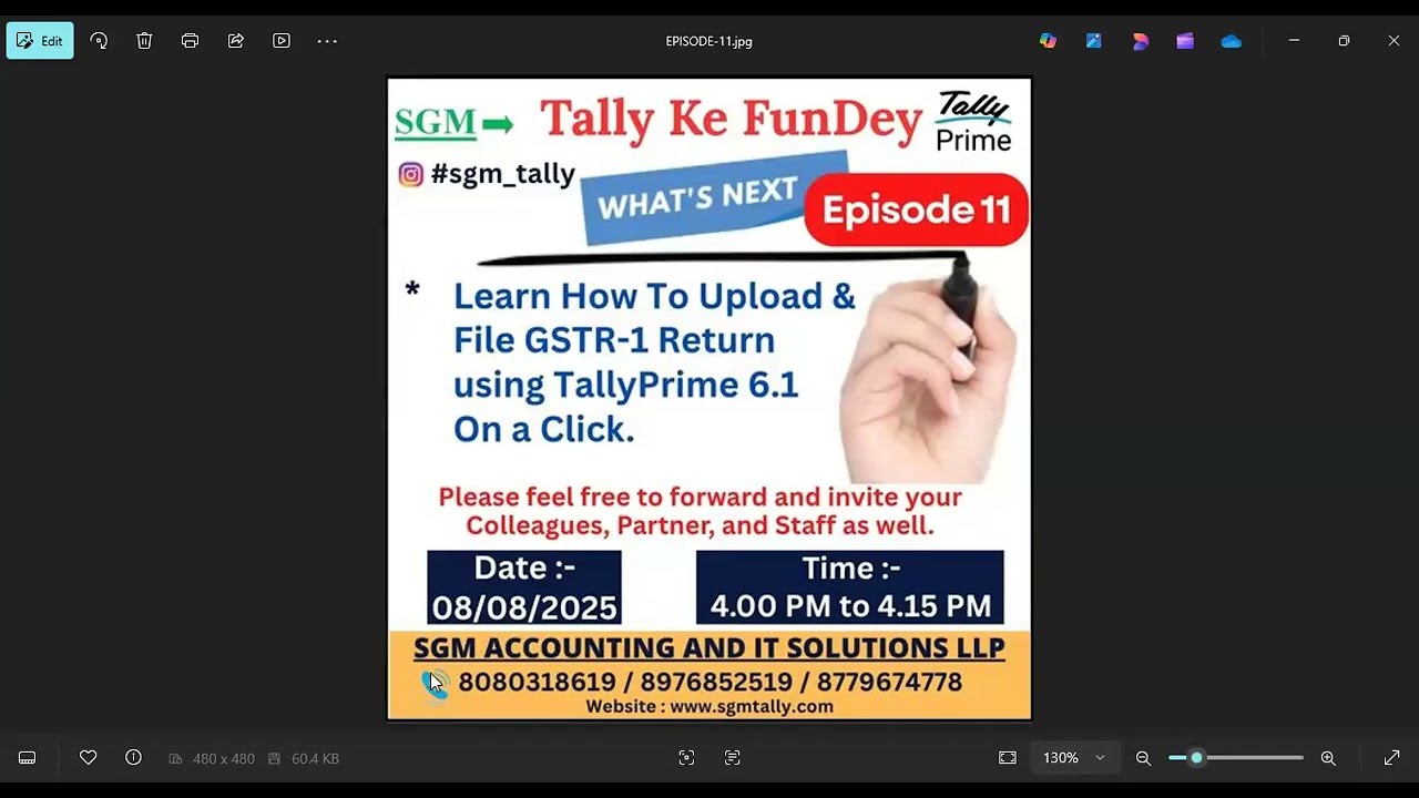 Tally Prime GSTR-1 Filing | Monthly & Quarterly Return Setup