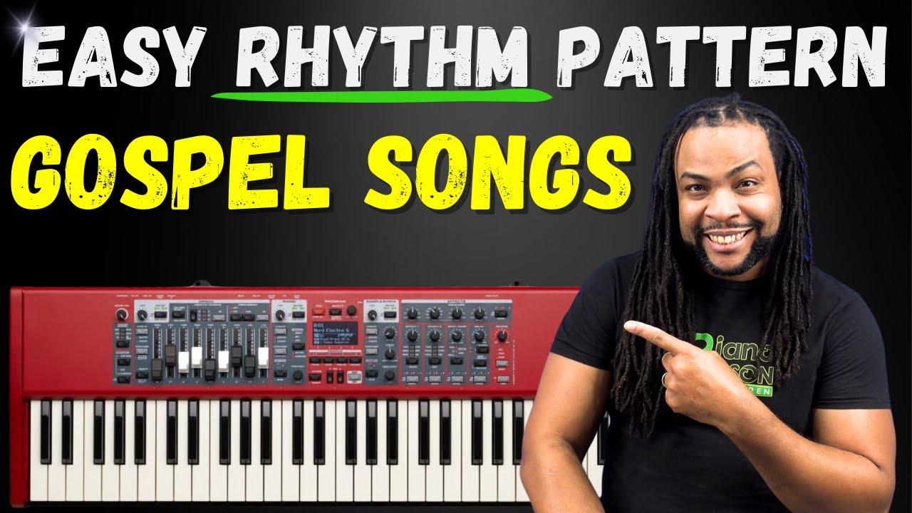 Spice up Your Gospel Piano playing with rhythms - YouTube