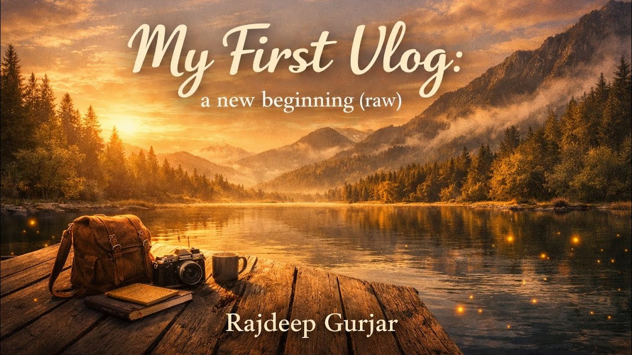 My First Vlog: A New Beginning (Raw) 🚀 - YouTube