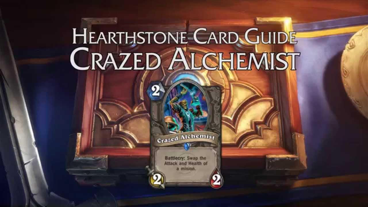 Hearthstone Card Showcase: Crazed Alchemist (Test)