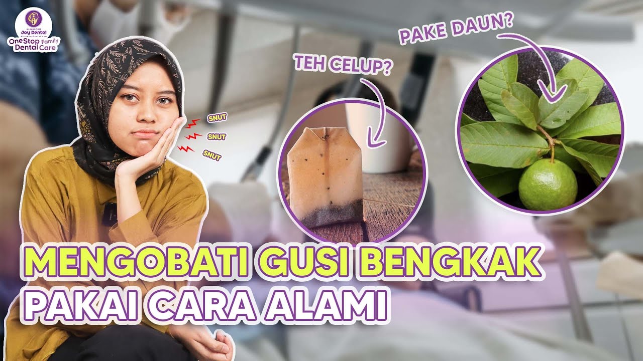 GUSI BENGKAK? PAKAI CARA ALAMI BISA DIPAKAI DI RUMAH
