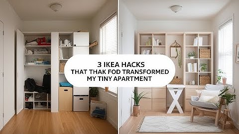 3 IKEA Hacks That Transformed My Tiny Apartment!