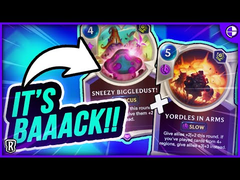 [NEW] The BEST Lulu deck is back!! | Yordles in Arms 2.0!! | Forces From Beyond Expansion