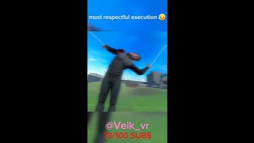 Most respectful execution 😥