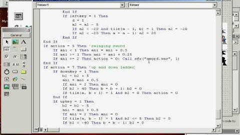 Program 2D Side-scroller in VB6.0 #32