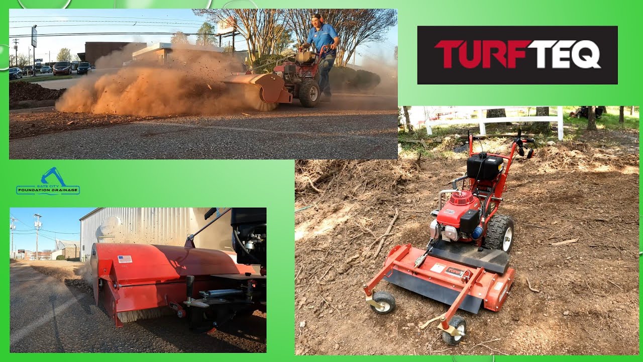Turfteq Power unit w/ Power Rake & Power Broom Attachments Reviews