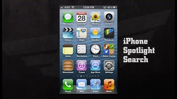 iPhone iOS 6 Apps Spotlight Search guide