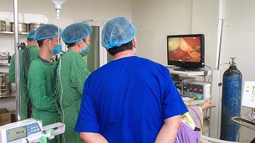 Cận cảnh MỔ NỘI SOI cắt TÚI MẬT