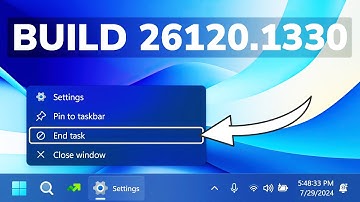 New Windows 11 Build 26120.1330 – New File Explorer and Taskbar Changes, New Settings + Fixes (Dev)
