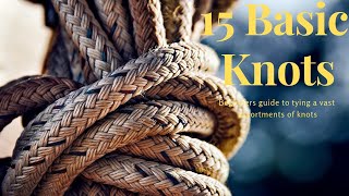 15 Basic Knots