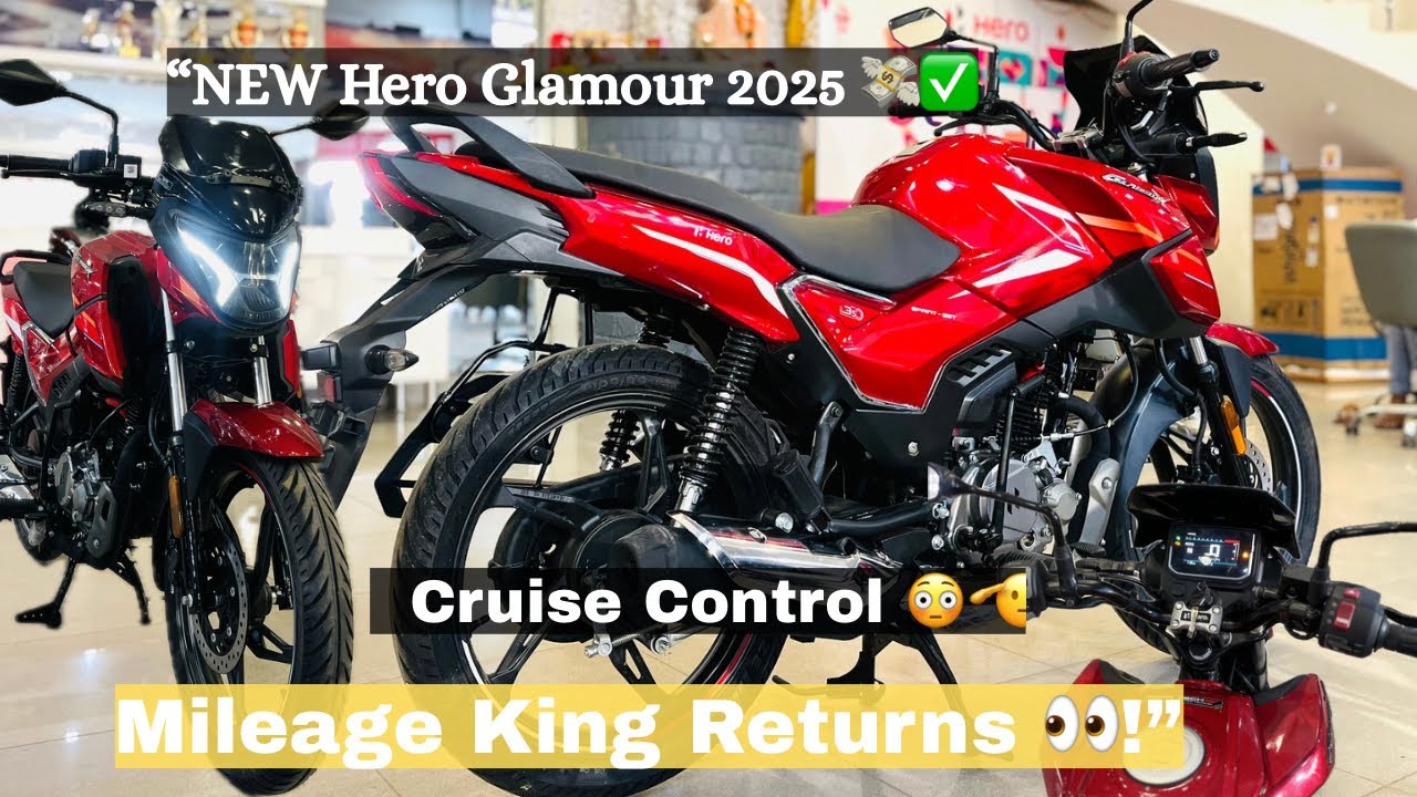 Glamour X 125 Cc 👀India’s Most Affordable Bike With Cruise Control 🫡 launched at ₹89,999 💸 #bike  