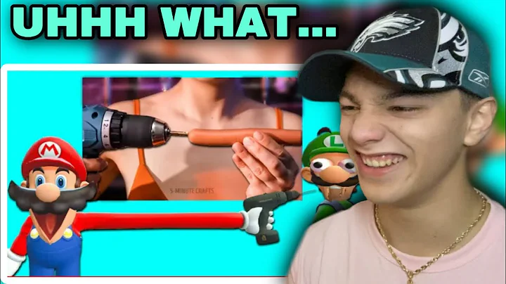 SMG4 - Mario Tries Life Hacks 2 ft. Luigi (Reaction)