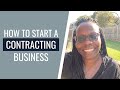 How To Start Contracting Business