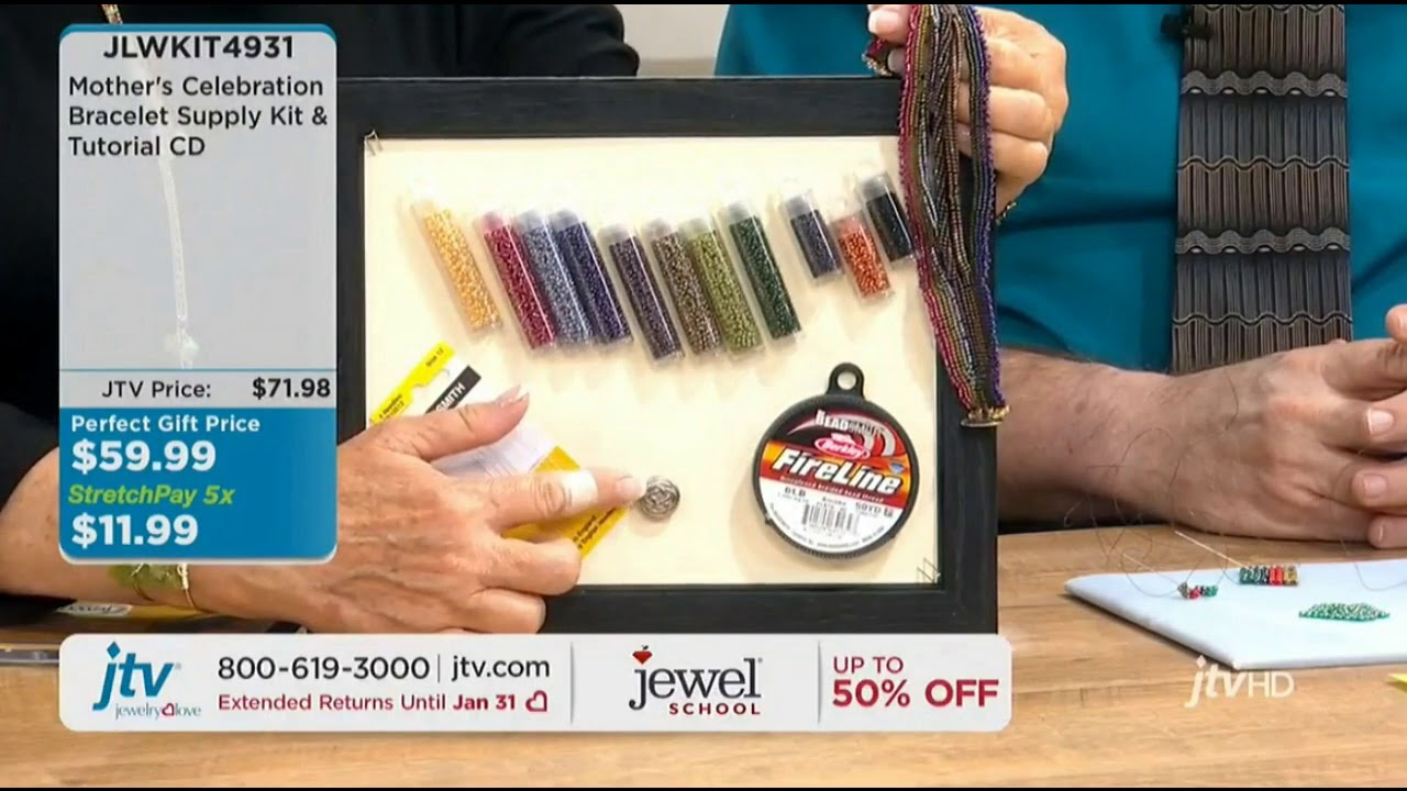 Bead Weaving Kit- Saturated Rainbow - Capital City Beads