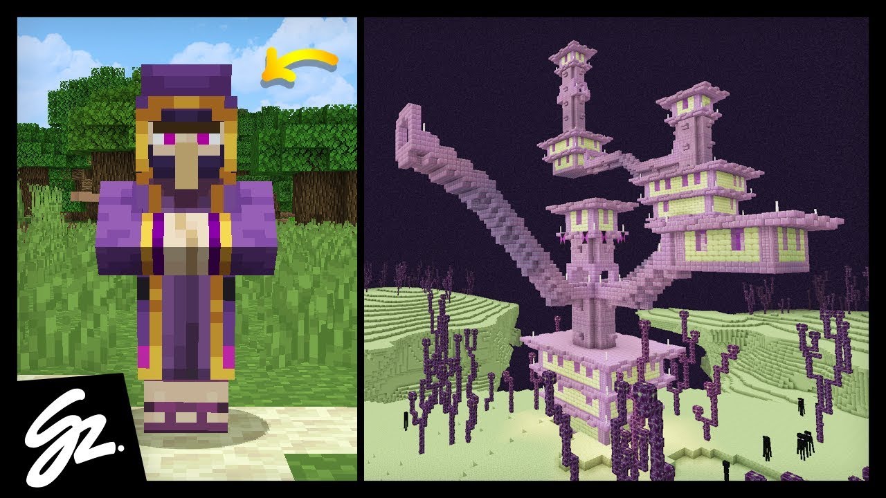 End City Villagers In Minecraft 1.14? YouTube