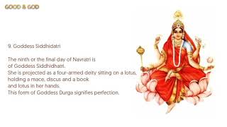 Goddess siddhidatri - 9th day of navaratri