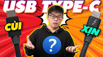 USB Type-C trên Laptop để làm gì?? Những điều CHƯA CHẮC BIẾT về USB Type-C
