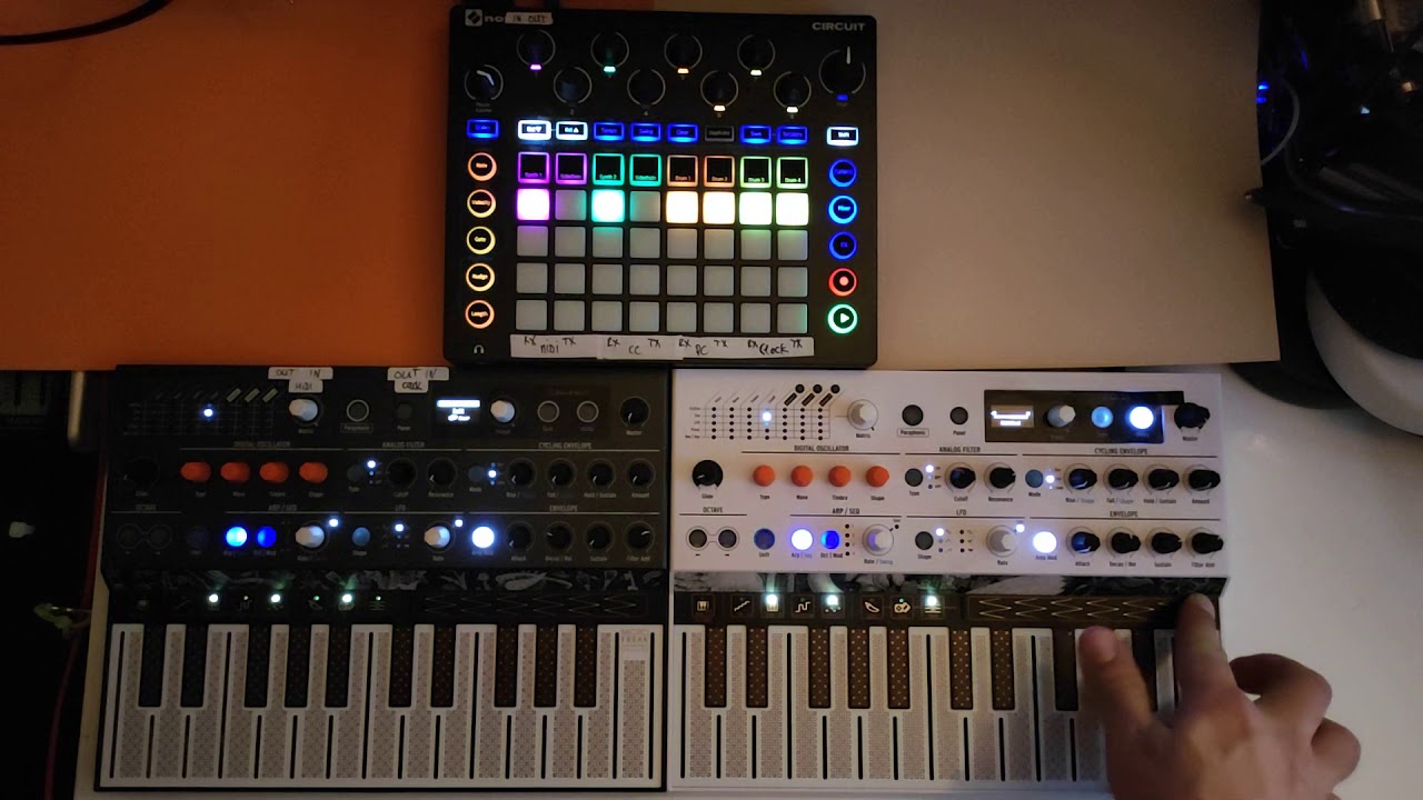 Space Dance (120 BPM) - MicroFreak's and Novation Circuit Jam