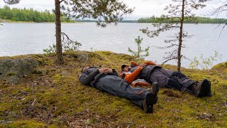 Рыбалка в Финляндии. Красивая природа. Озеро Сайма. Kerimaki. Отель Varpu. Рыба на каждом забросе.