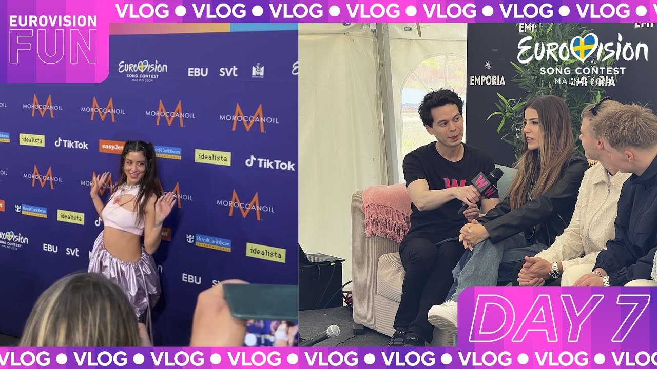 Eurovision 2024 Vlog: Day 7 | EurovisionFun - YouTube