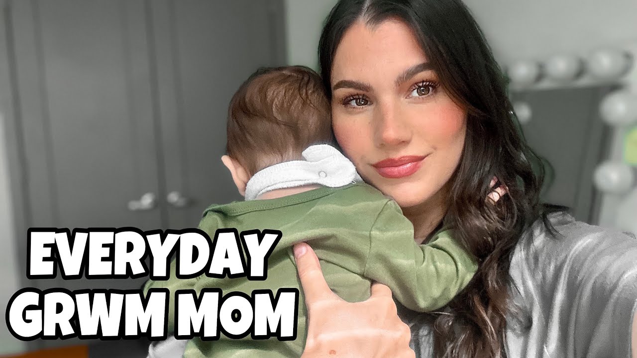 Get Ready With Me! Quick 10 Minute MOM Makeup Look 😝