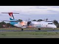 ✈ Luxair Bombardier Dash 8 Q400 Departure from London Southend Airport!