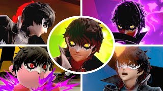 Joker All Victory Poses, Final Smash, Kirby Hat \& Palutena Guidance in Smash Bros Ultimate