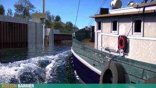 November 2015 Boston Barrier Tidal Flood defence scheme