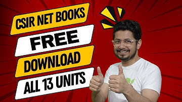 CSIR NET life science books free download | CSIR NET life science books to follow