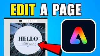 How To Edit A Page In Adobe Express (2026) (Complete Guide)