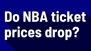 Famous Do NBA ticket prices drop? Profile