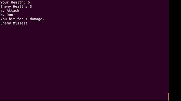 Short, Simple C++ Text Game