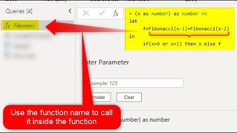 Fibonacci Sequence   Understanding the Power Query Recursive Function for Power BI