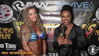 2021 NPC Junior National Championships Figure Overall Interview with IFBB Pro Cyd Gillon