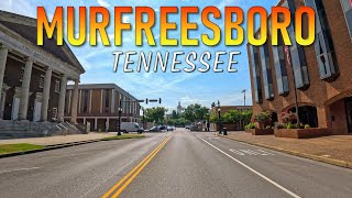 Murfreesboro Tennessee Driving Through