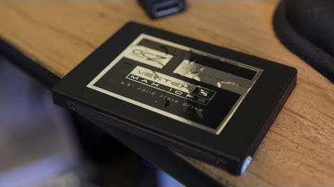 OCZ Vertex 3 Max IOPS 120GB SSD Unboxing & Review + Benchmarks