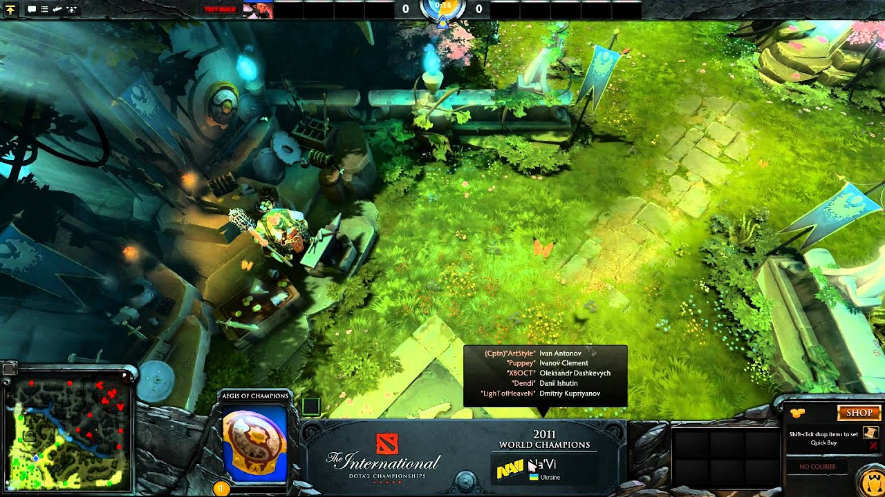 DotA 2 - Aegis of Champions | The International I 2011 World Champions Na'Vi