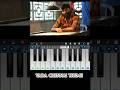 Vada Chennai - King of the sea theme  Easy Piano Tutorial. #vadachennai #santhoshnarayanan #dhanush
