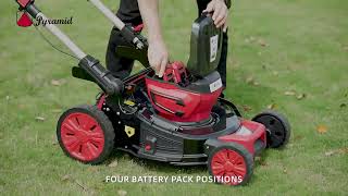 20V Brushless Cordless Lawn Mower Factory | Self-Propelled 460mm Mower, 55L | OEM & ODM