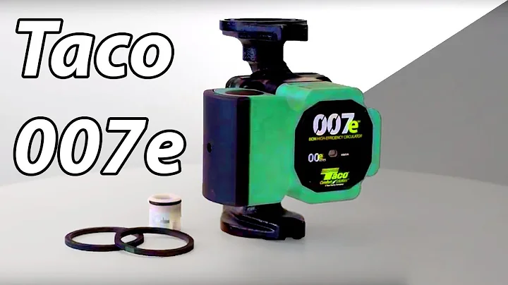 A closer look at the Taco 007e High-Efficiency Circulator Pump