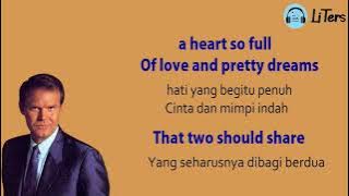 Glen Campbell Take My Hand For A While Lirik&Terjemahan @LiTers