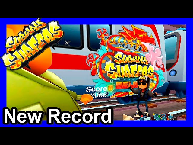 Poki Games - Subway Surfers Buenos Aires [New Record] Highscore 