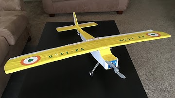 My First scratch build RC flight
