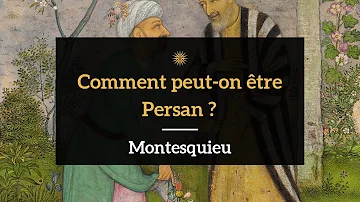 Comment Peut-on être Persan commentaire ?