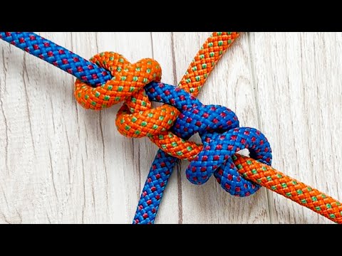 Видео: Не все знают эти методы. 3 в 1 Как завязать узлы, чтобы связать две веревки?