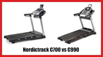 Nordictrack C700 vs C990