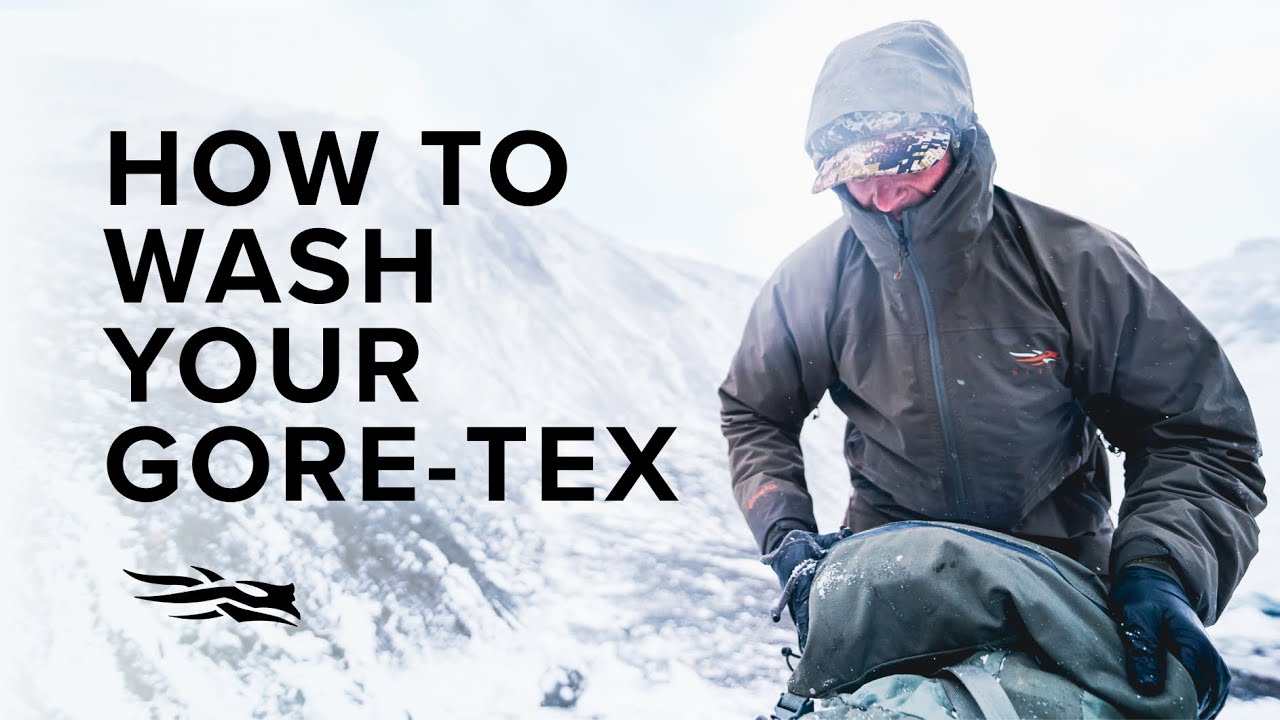 How to wash your GORE-TEX® Gear – SITKA Gear