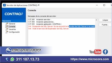 SQL server browser, iniciar el servicio de explorador - Microcora desarrollo de software empresarial