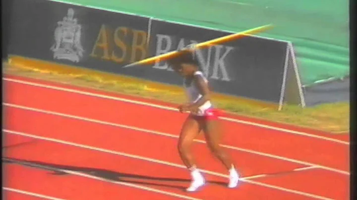 2472 Commonwealth Track & Field 1990 Javelin Women Tessa Sanderson