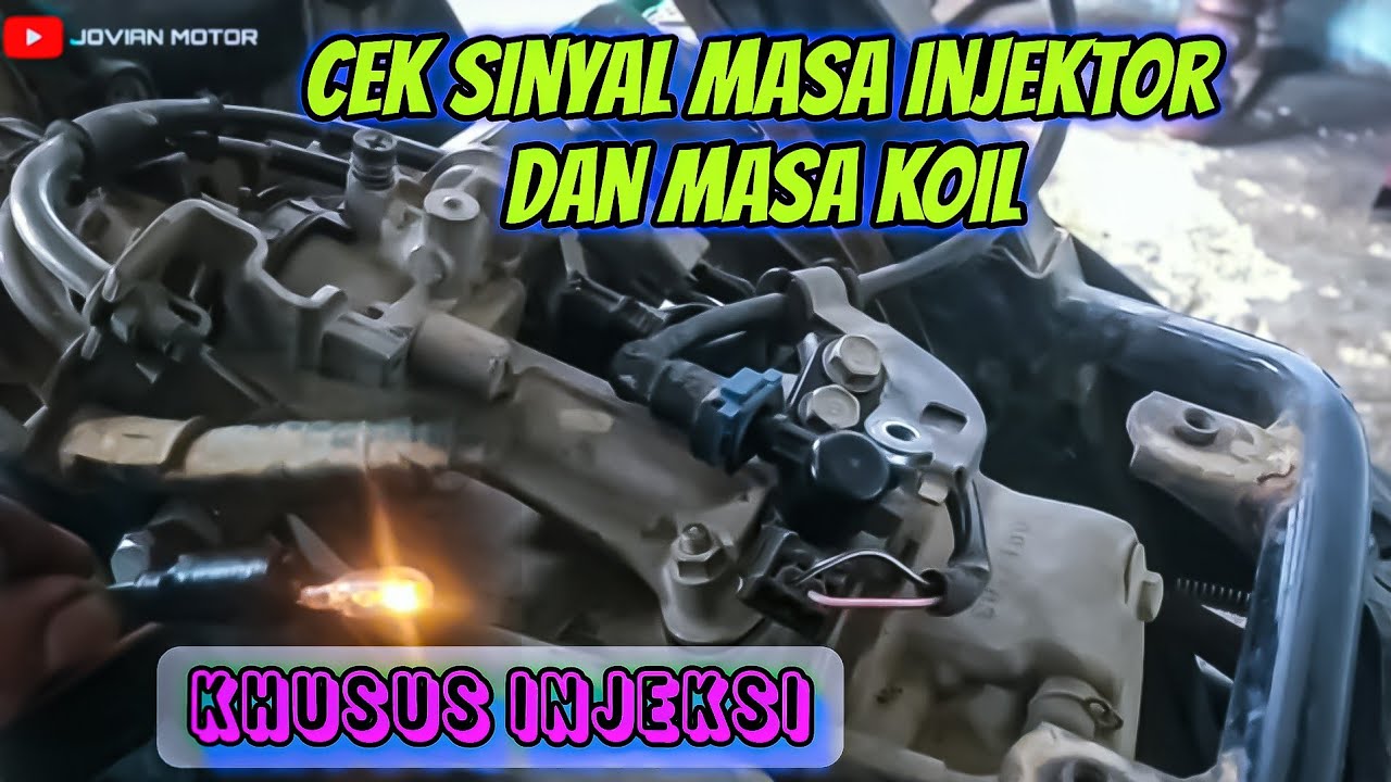 Cara cek sinyal masa injektor dan masa coil